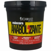 Máscara Anabolizante Capilar Bomba Aminoácidos OCEAN HAIR Professional 1KG