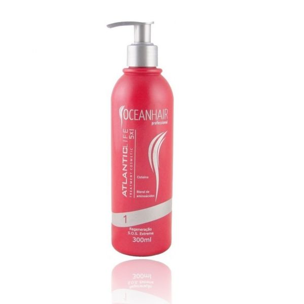 REGENERAÇÃO S.O.S. EXTREME ATLANTIC LIFE 5X1 OCEAN HAIR PRO 300ml
