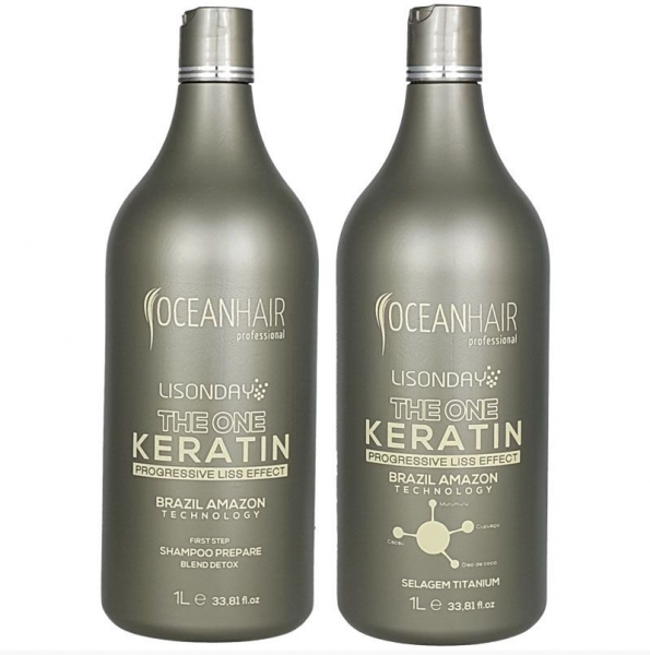 Escova Progressiva Lisonday Selagem Titanium 2x1L - Ocean Hair
