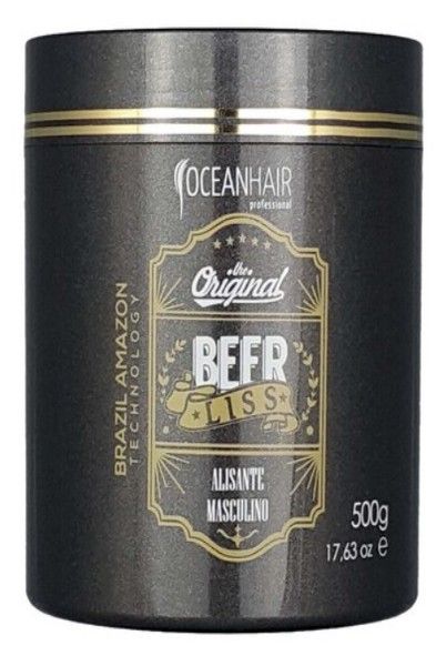 ALISANTE MASCULINO THE ORIGINAL BEER LISS 500G - OCEAN HAIR