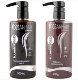 Kit ILUMINI RED Revelador OCEAN HAIR 500 ML